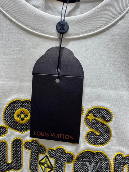 260428 New high-quality letter-style classic embroidery T-shirt