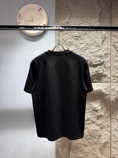 260428 New high-quality letter-style classic embroidery T-shirt