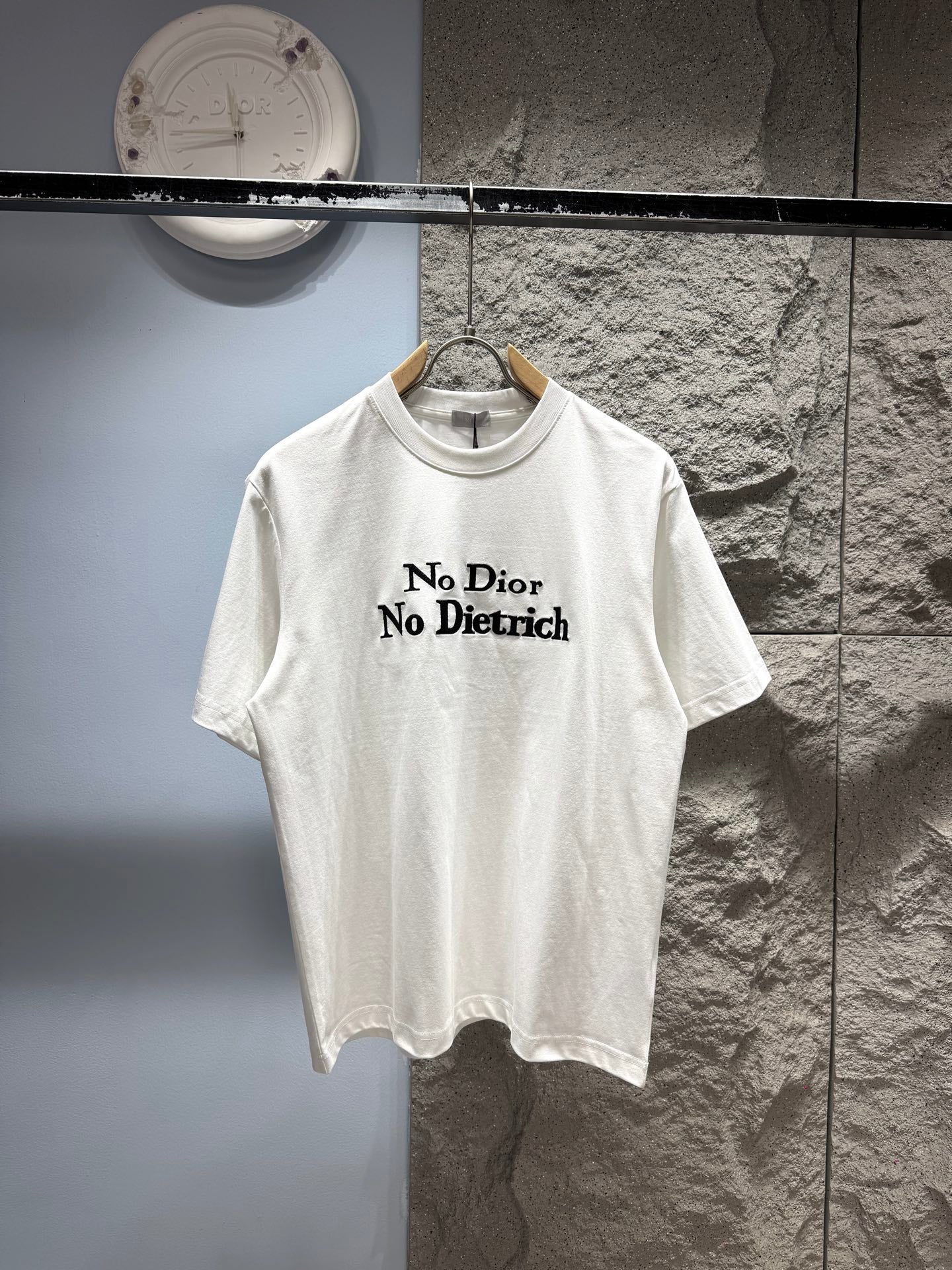 260428 New high-quality letter-style classic embroidery T-shirt