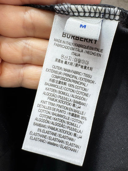260428 New high-quality checked knight embroidery T-shirt