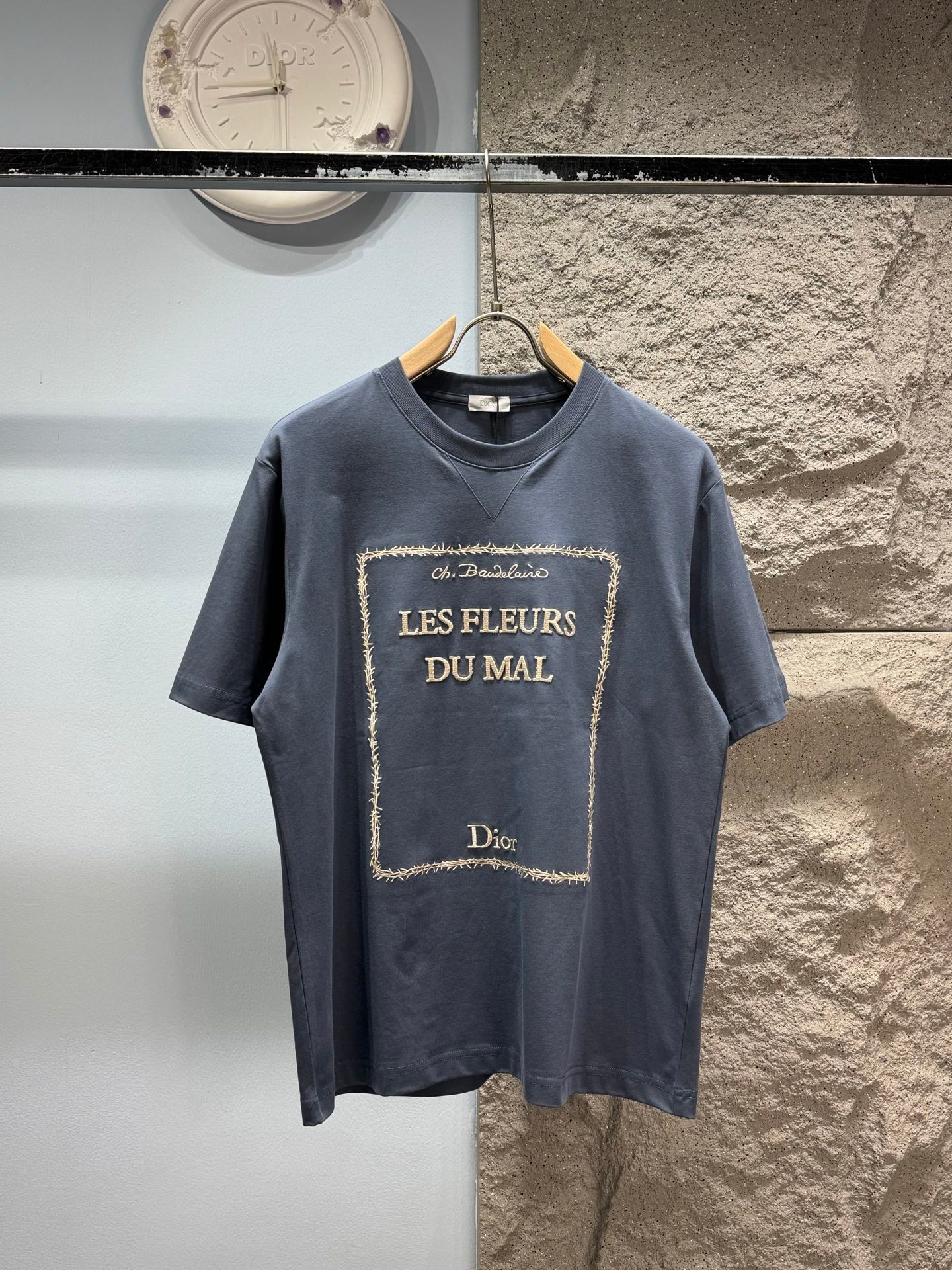 260428 New high-quality "Kuruma" embroidery T-shirt