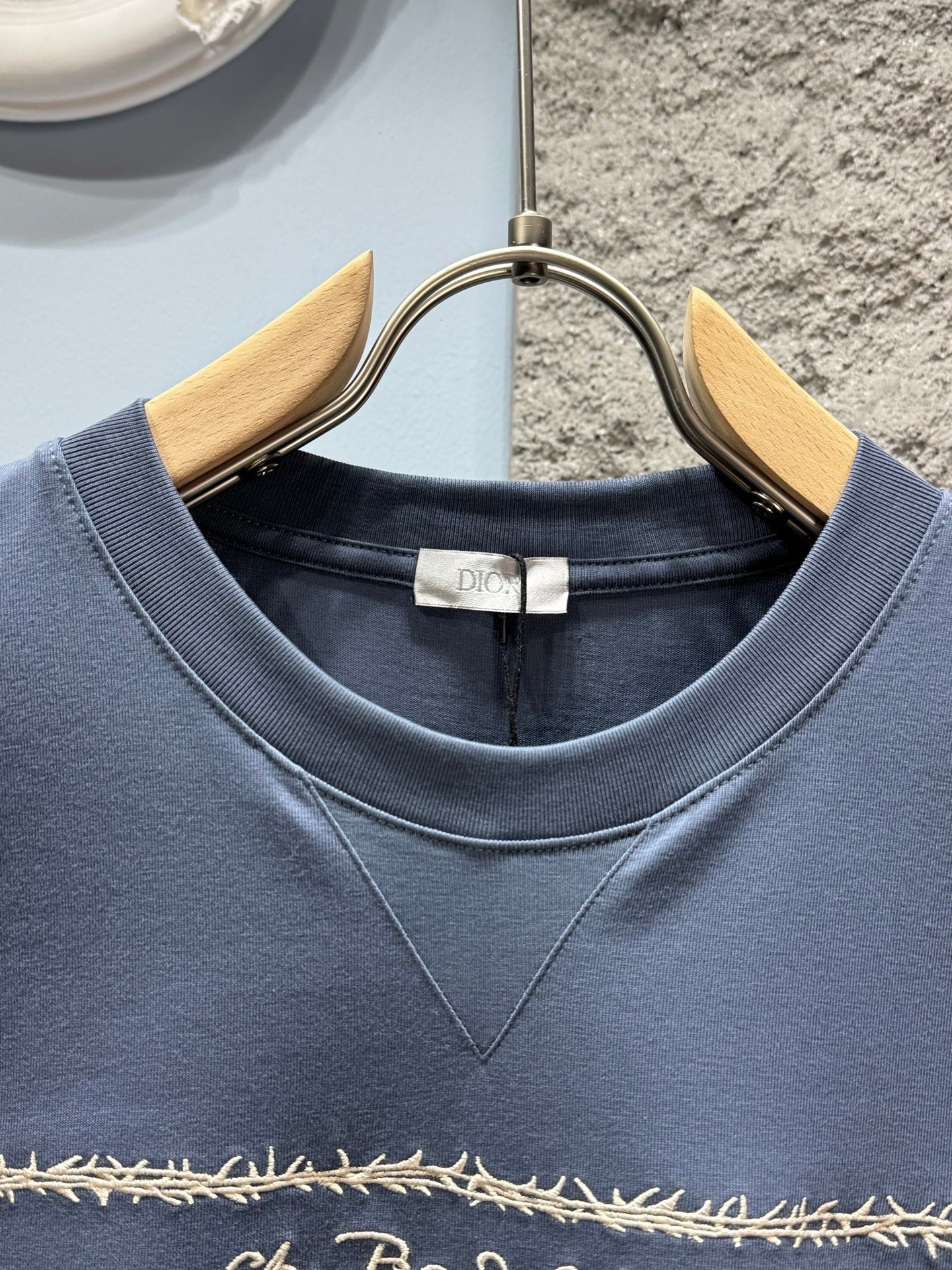 260428 New high-quality "Kuruma" embroidery T-shirt