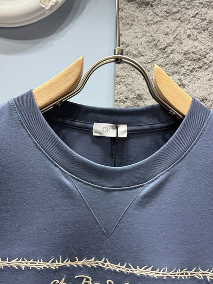 260428 New high-quality "Kuruma" embroidery T-shirt