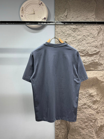 260428 New high-quality "Kuruma" embroidery T-shirt