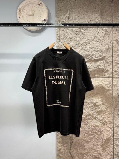 260428 New high-quality "Kuruma" embroidery T-shirt