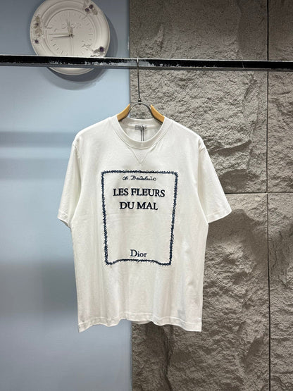 260428 New high-quality "Kuruma" embroidery T-shirt