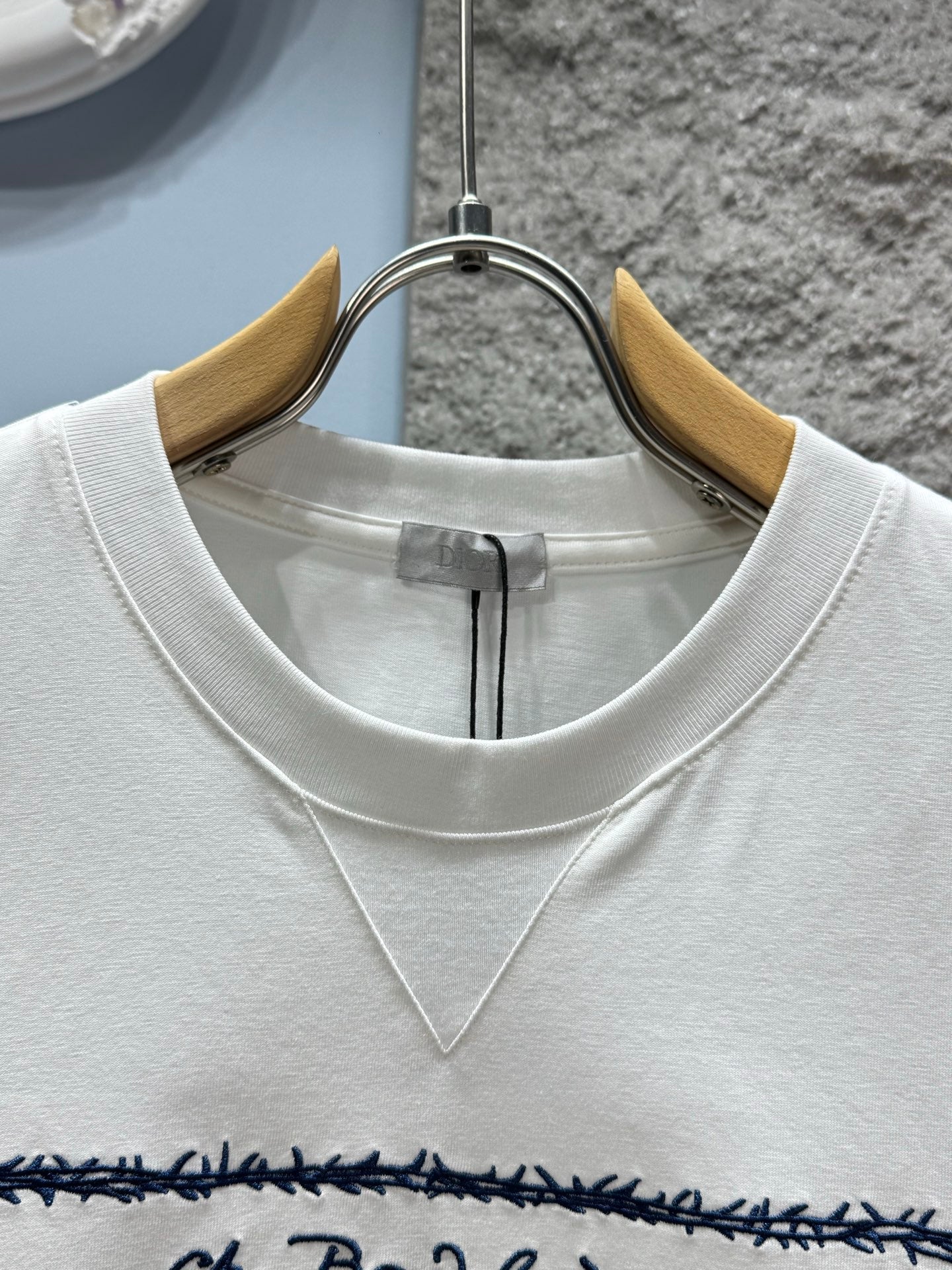 260428 New high-quality "Kuruma" embroidery T-shirt