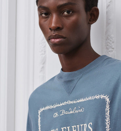 260428 New high-quality "Kuruma" embroidery T-shirt