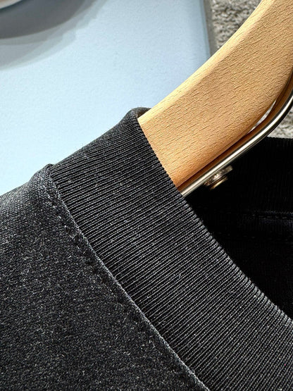 260428 New high-quality embroidered fake pocket T-shirt