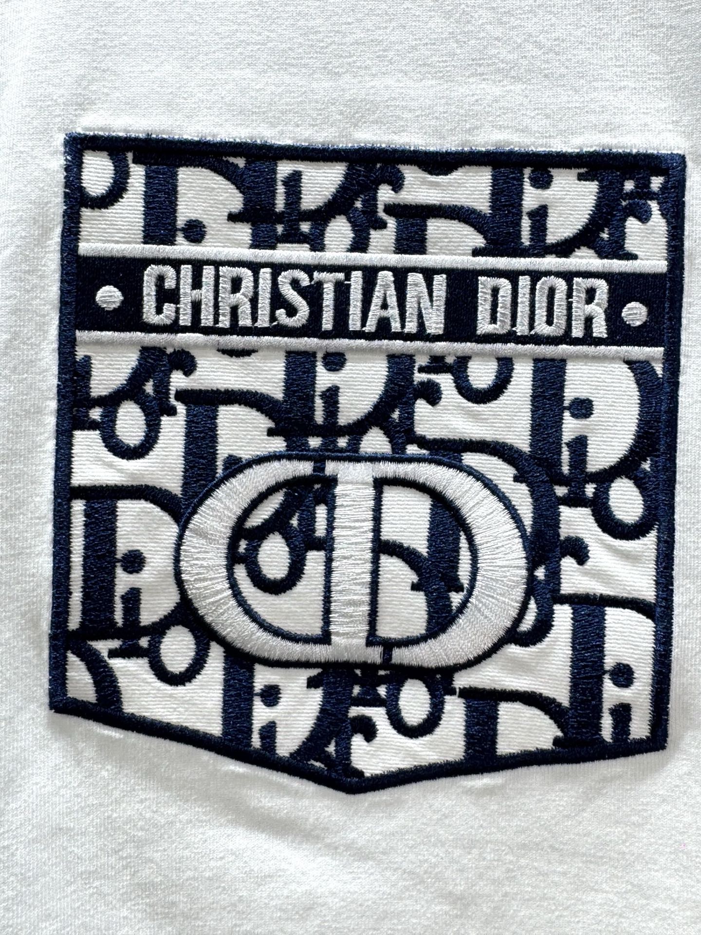 260428 New high-quality embroidered fake pocket T-shirt
