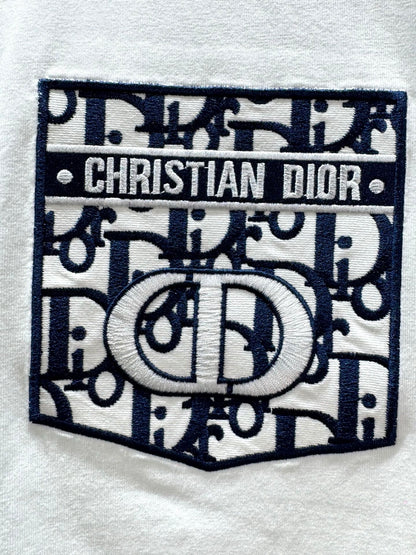 260428 New high-quality embroidered fake pocket T-shirt