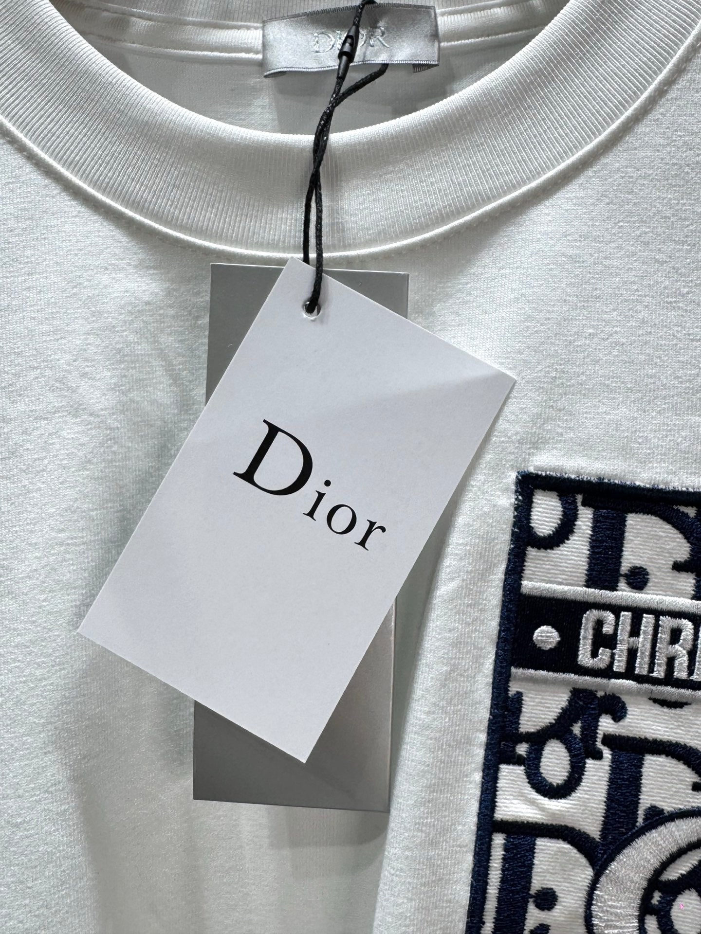260428 New high-quality embroidered fake pocket T-shirt