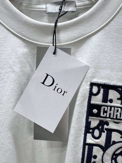 260428 New high-quality embroidered fake pocket T-shirt