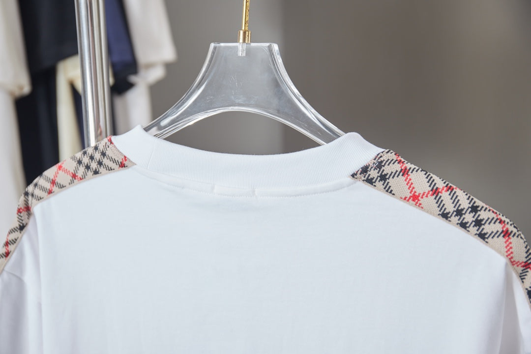 260506 New high-quality woven embroidery T-shirt for daily wear