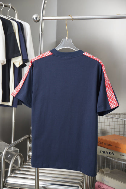 260506 New high-quality woven embroidery T-shirt for daily wear
