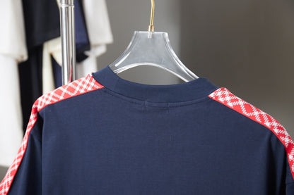 260506 New high-quality woven embroidery T-shirt for daily wear