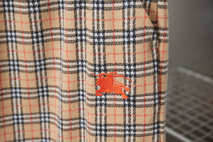 260506 New high-quality custom checked fabric shorts