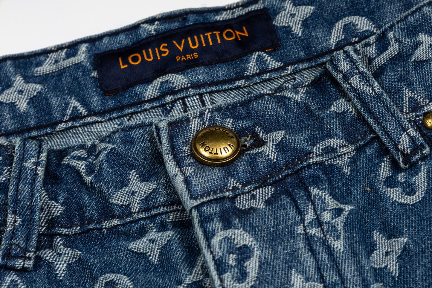 260506 New high-quality classic floral-printed denim shorts