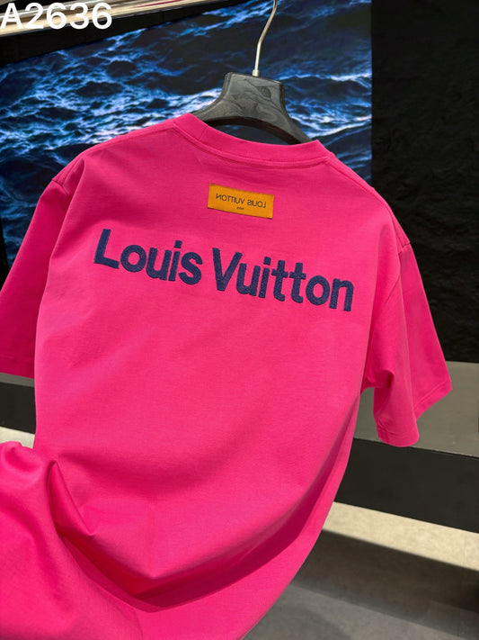 260506 New high-quality embroidered thick T-shirt
