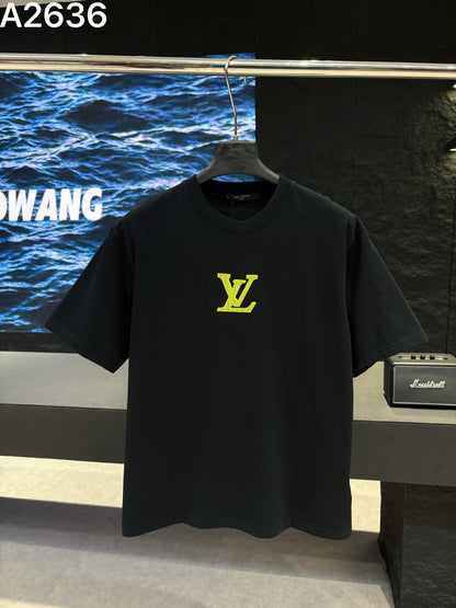 260506 New high-quality embroidered thick T-shirt