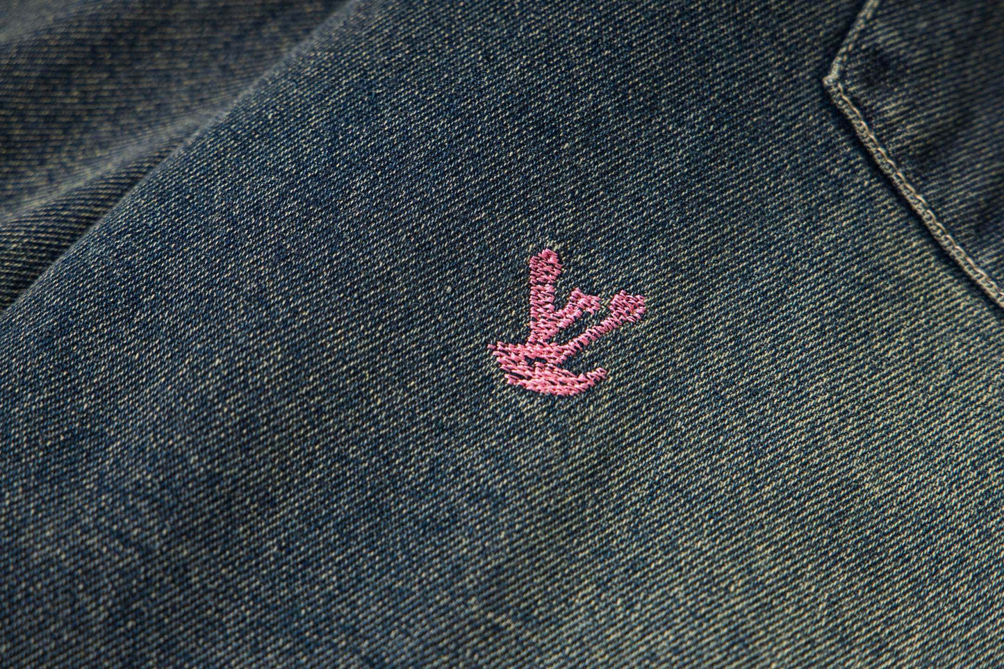 260506 New high-quality heavy-duty full-stitch embroidered denim jacket