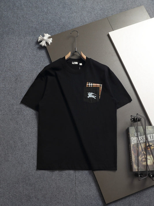 260506 New high-quality embroidered patch T-shirt