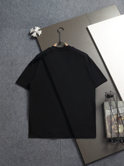260506 New high-quality embroidered patch T-shirt
