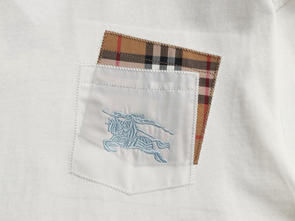 260506 New high-quality embroidered patch T-shirt