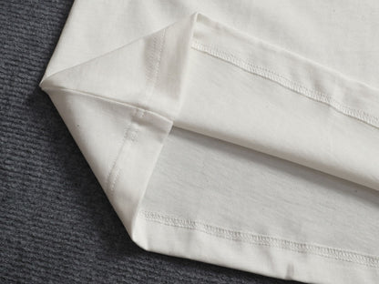 260506 New high-quality embroidered patch T-shirt