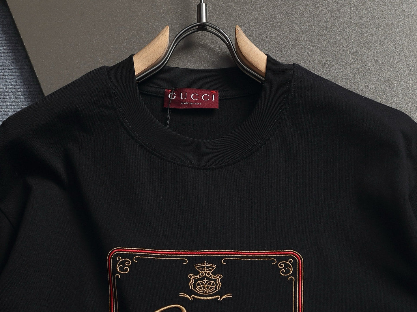 260506 New high-quality custom-made fabric retro-printed T-shirt