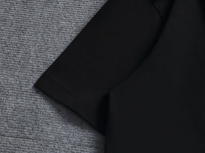 260506 New high-quality custom-made fabric retro-printed T-shirt