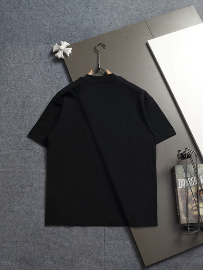 260506 New high-quality custom-made fabric retro-printed T-shirt