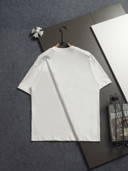 260506 New high-quality custom-made fabric retro-printed T-shirt
