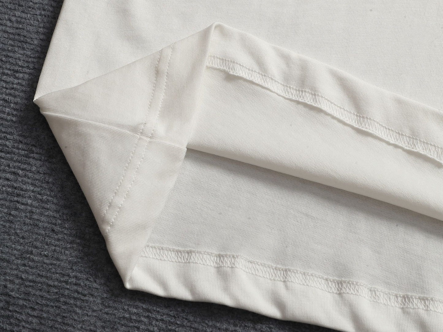 260506 New high-quality custom-made fabric retro-printed T-shirt