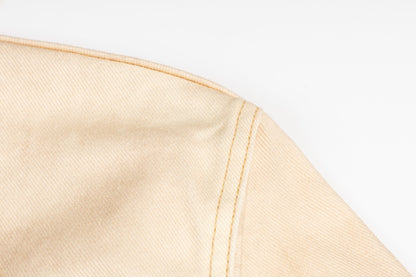 260506 New high-quality faded double-pocket distressed denim shirt jacket