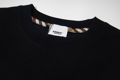 260506 New high-quality checked and embroidered T-shirt