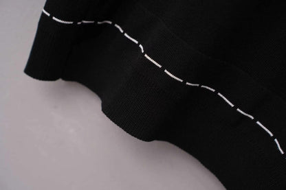 260506 New high-quality jacquard wool-spun cotton yarn knitted T-shirt