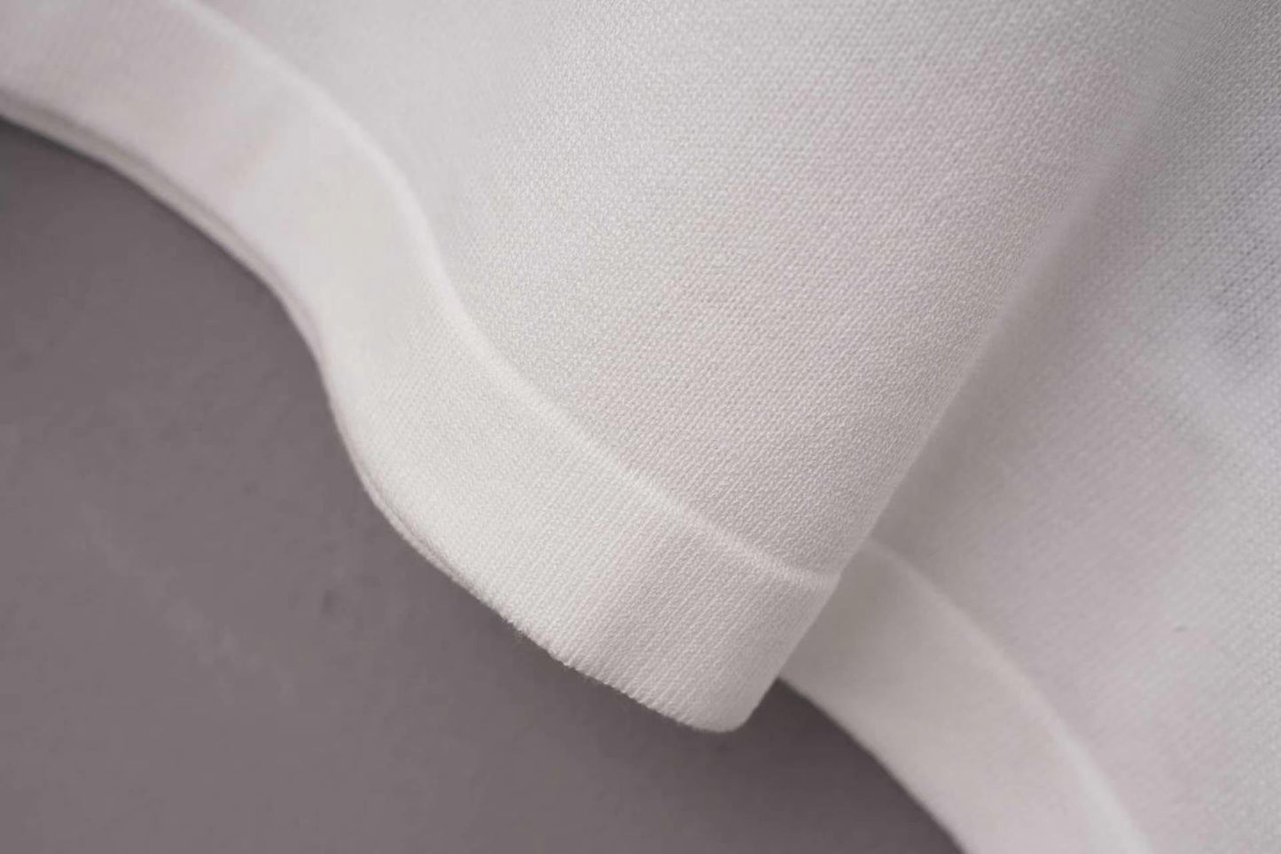 260506 New high-quality T-shirt with classic jacquard wool blend cotton yarn on the chest area