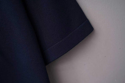 260506 New high-quality T-shirt with classic jacquard wool blend cotton yarn on the chest area