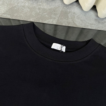 260506 New high-quality T-shirt with classic jacquard pattern on the chest and pockets