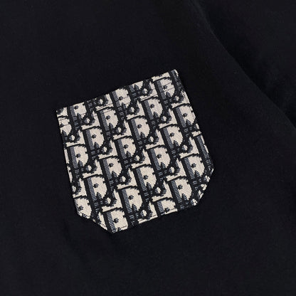 260506 New high-quality T-shirt with classic jacquard pattern on the chest and pockets
