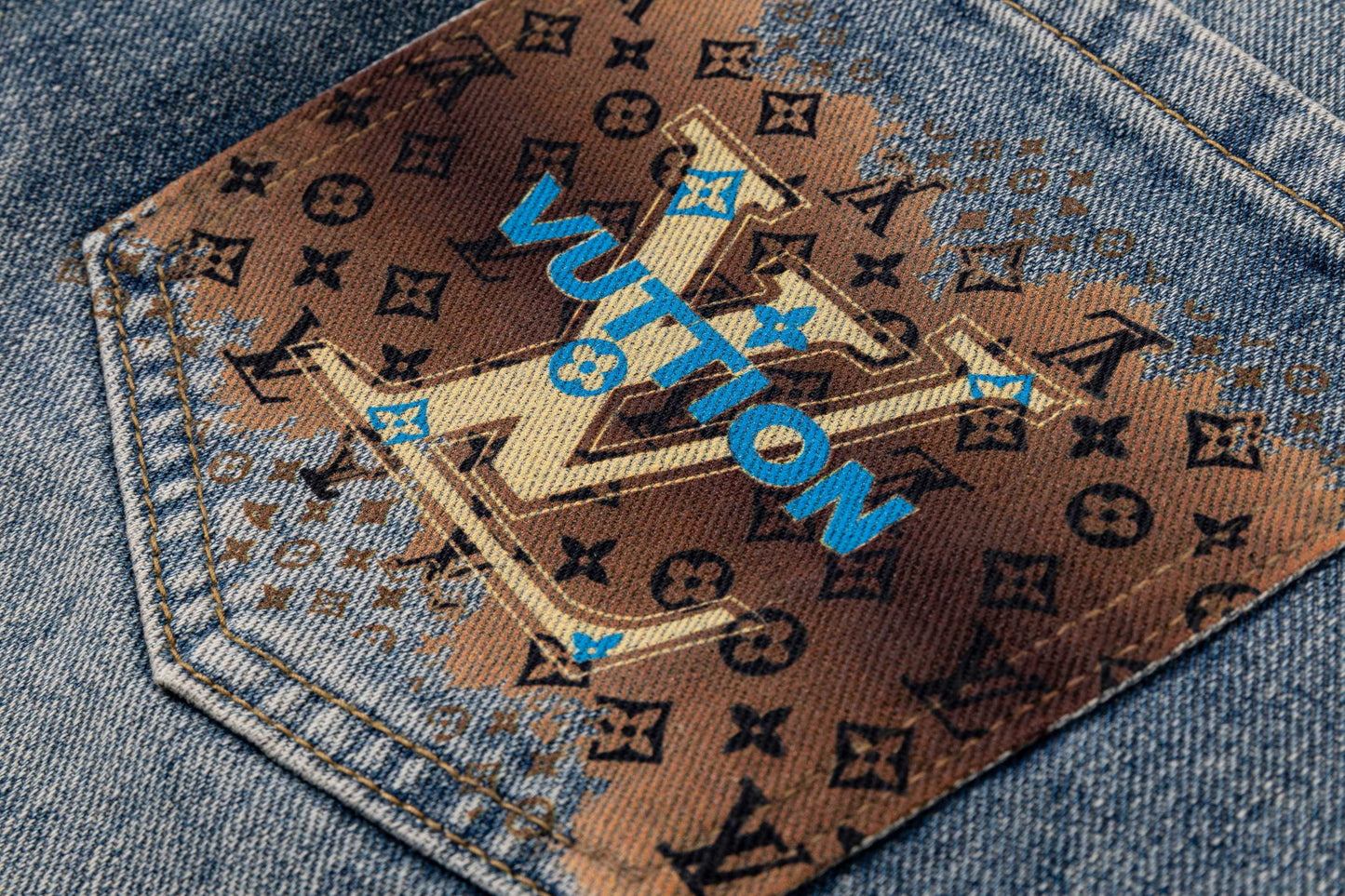 260506 New high-quality perfect blue water-washed custom-made denim shorts
