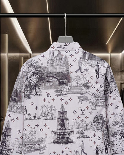 260506 New high-quality full-print long-sleeved shirt