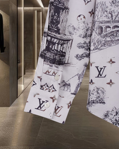 260506 New high-quality full-print long-sleeved shirt