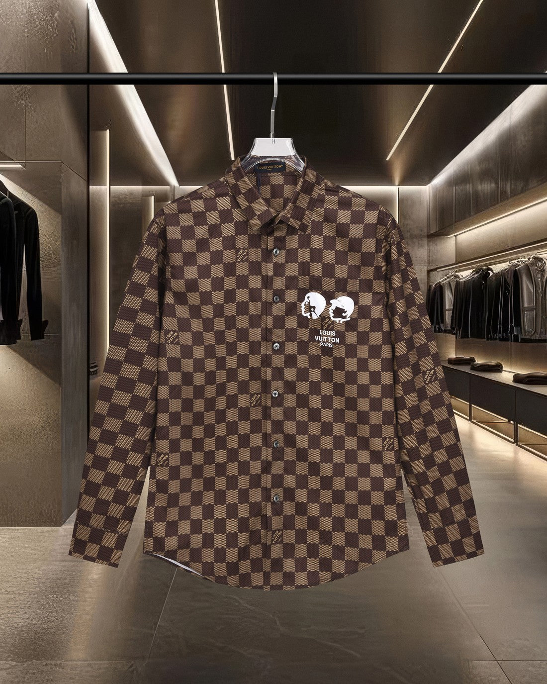 260506 New high-quality full-print long-sleeved shirt