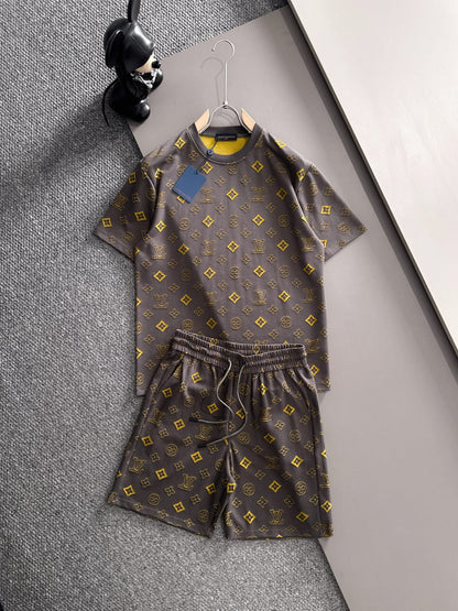 260506 New high-quality summer soft cotton casual set