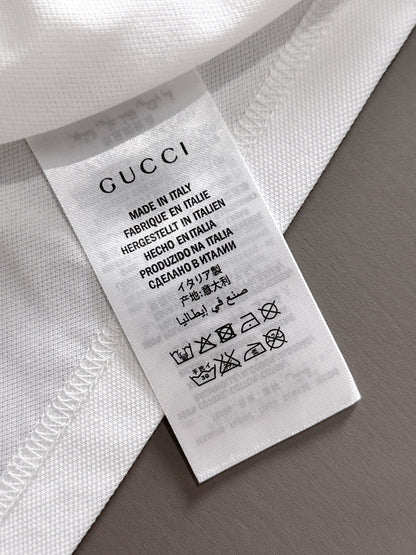 260511 New high-quality embroidered neckline jacquard patchwork design Polo shirt