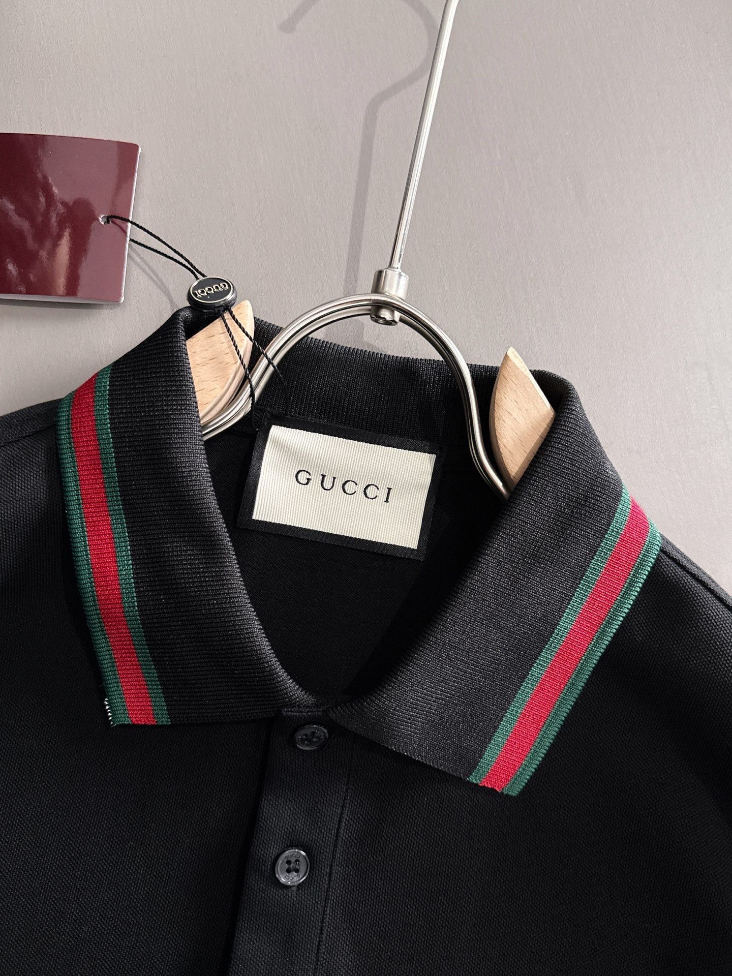 260511 New high-quality embroidered neckline jacquard patchwork design Polo shirt