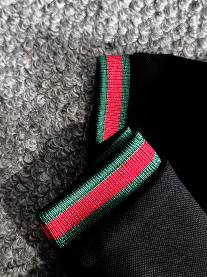 260511 New high-quality embroidered neckline jacquard patchwork design Polo shirt