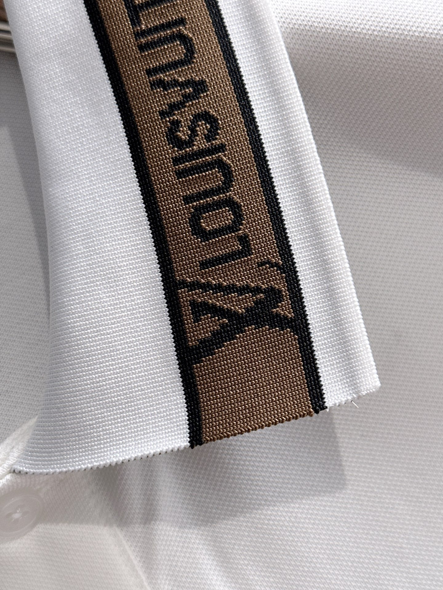 260511 New high-quality embroidered neckline jacquard patchwork design Polo shirt